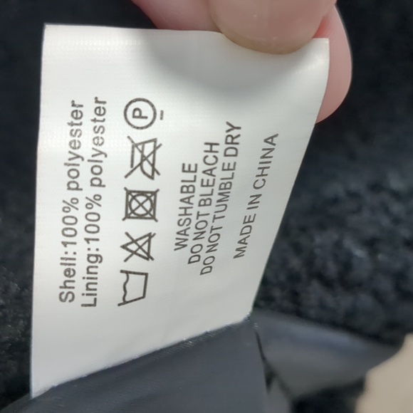 Relish No Less Black Teddy Jacket Size M - Picture 13 of 16